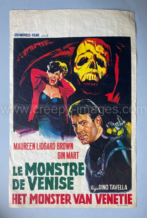 Il mostro di Venezia / The Embalmer – Belgisches Plakat